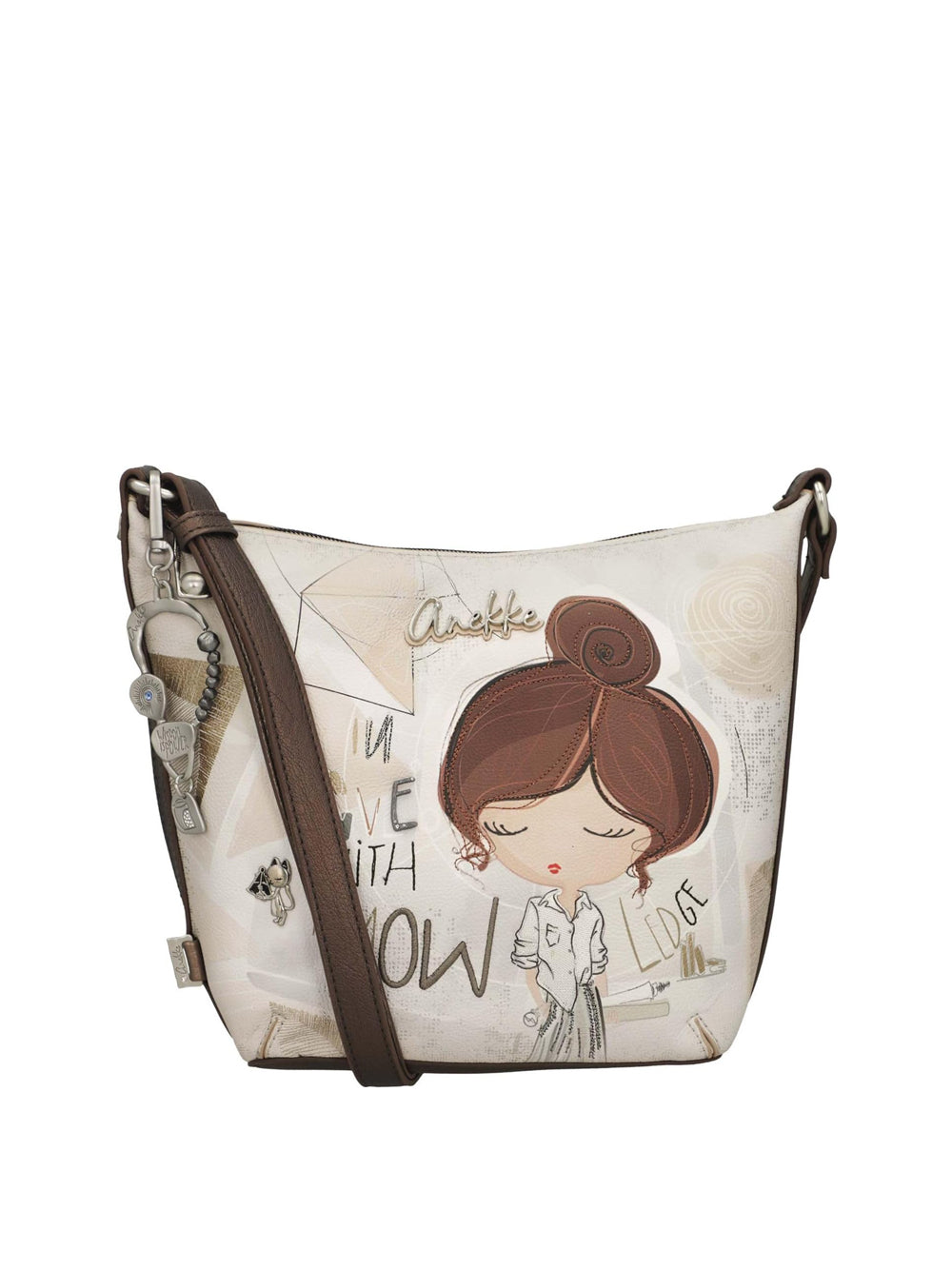 ANEKKE Borsa a Tracolla Donna - Beige modello 42803