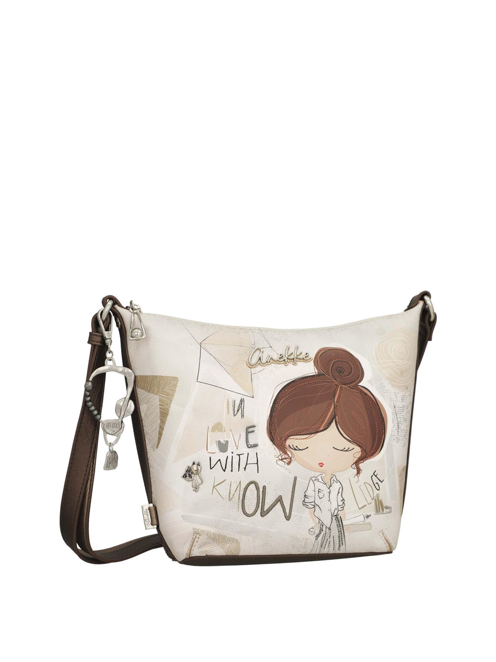 ANEKKE Borsa a Tracolla Donna - Beige modello 42803