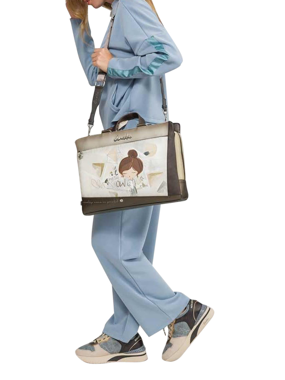 ANEKKE Borsa a Spalla Donna - Fantasia modello 42806