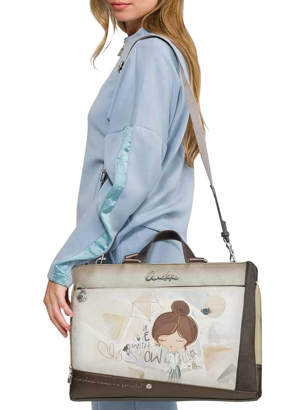 ANEKKE Borsa a Spalla Donna - Fantasia modello 42806