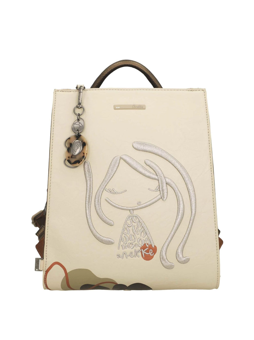 ANEKKE Borsa a Zainetto Donna - Beige modello 42875