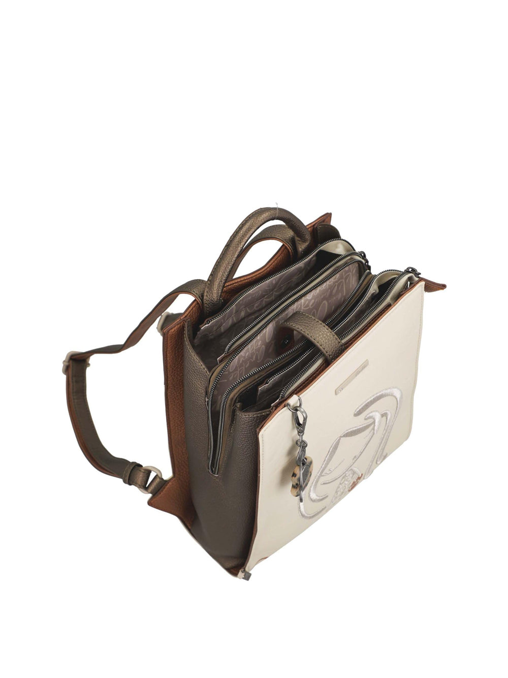 ANEKKE Borsa a Zainetto Donna - Beige modello 42875