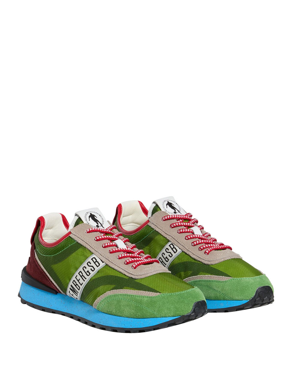 BIKKEMBERGS Sneakers Uomo - Verde modello 30517