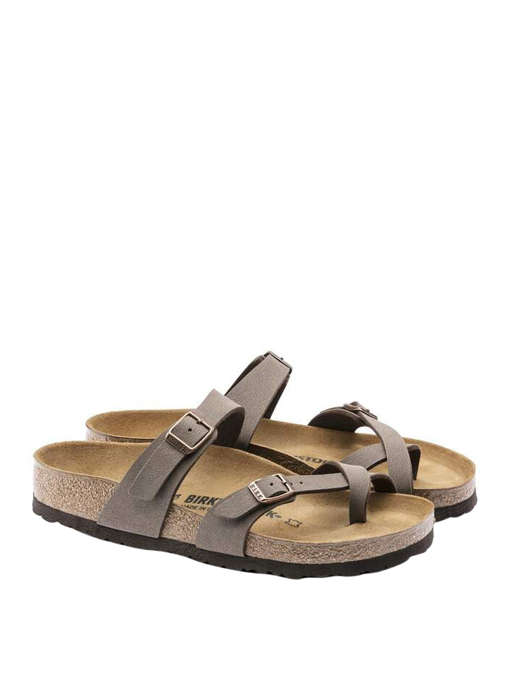 BIRKENSTOCK Sandali infradito Donna - Marrone modello 071061