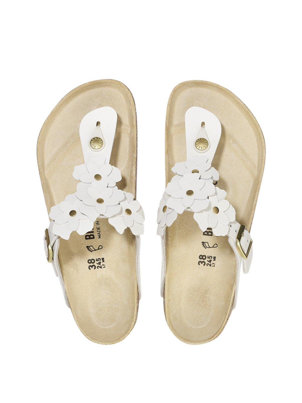 BIRKENSTOCK Sandali infradito Donna - Bianco modello 1026686