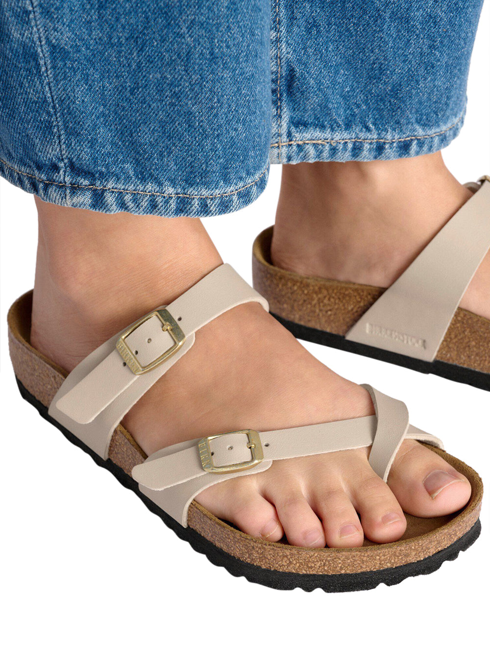 BIRKENSTOCK Sandali infradito Donna - Beige modello 1029811