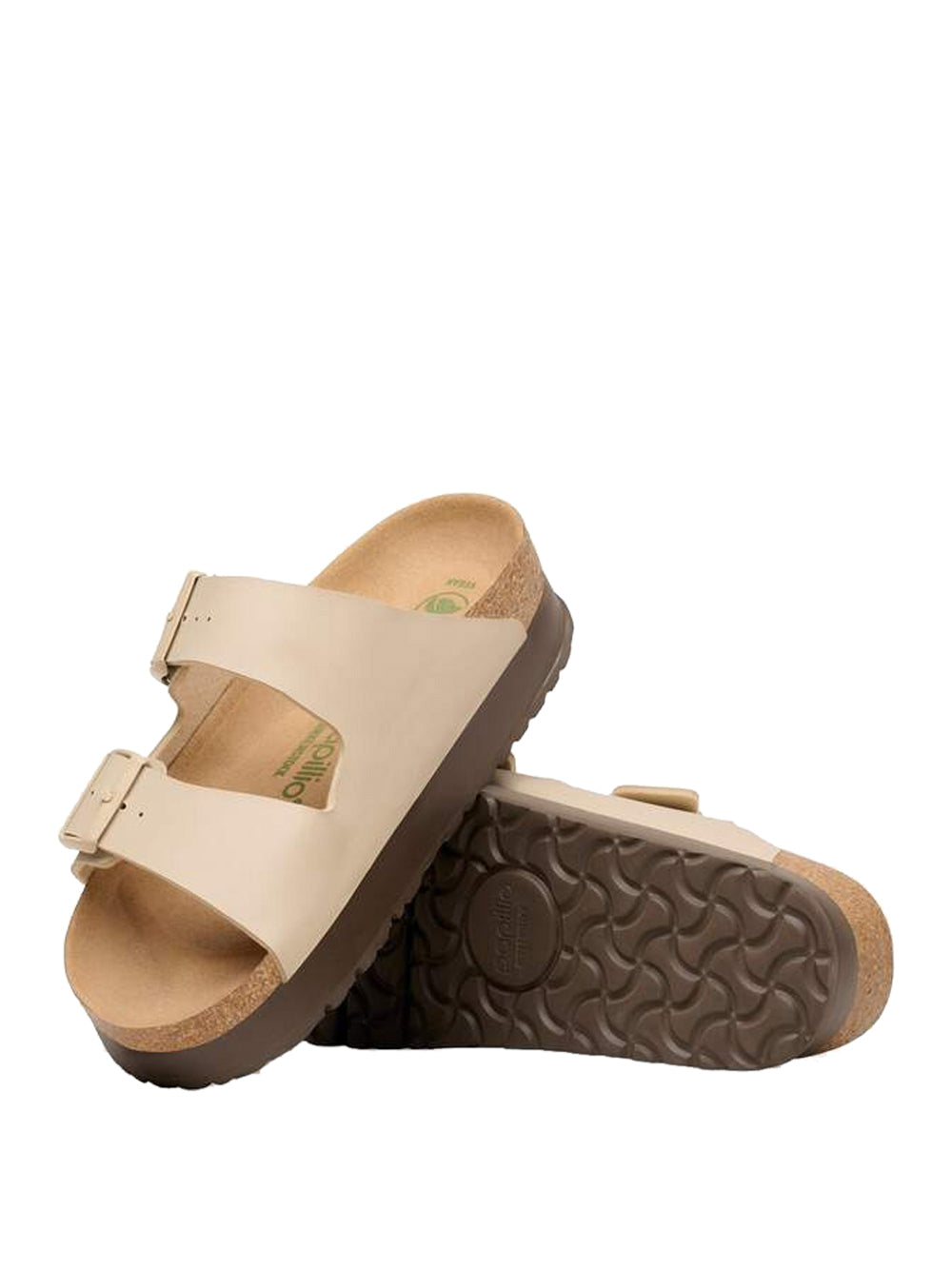 BIRKENSTOCK Sandali platform Donna - Beige modello 1031261