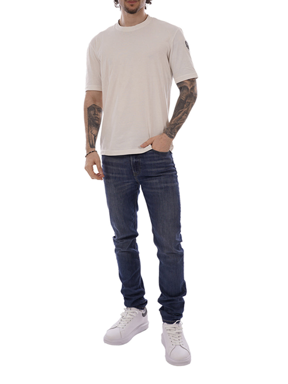 BLAUER T-shirt Uomo - Bianco modello 26SBLUH02068