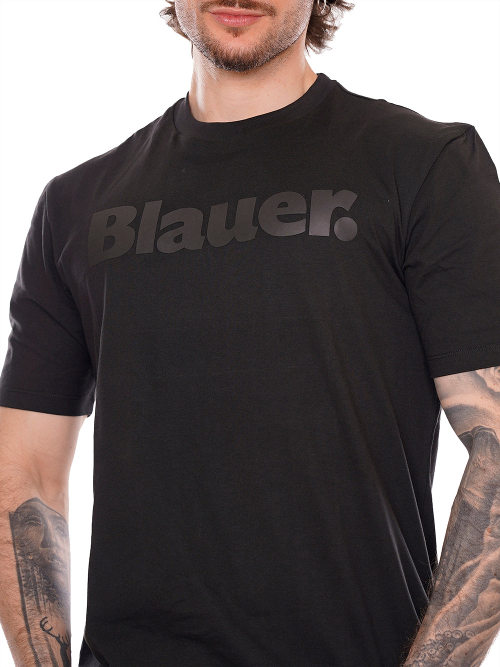 BLAUER T-shirt Uomo - Nero modello 26SBLUH02287