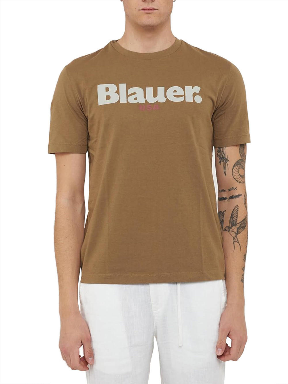 BLAUER T-shirt Uomo - Beige modello 26SBLUH02299
