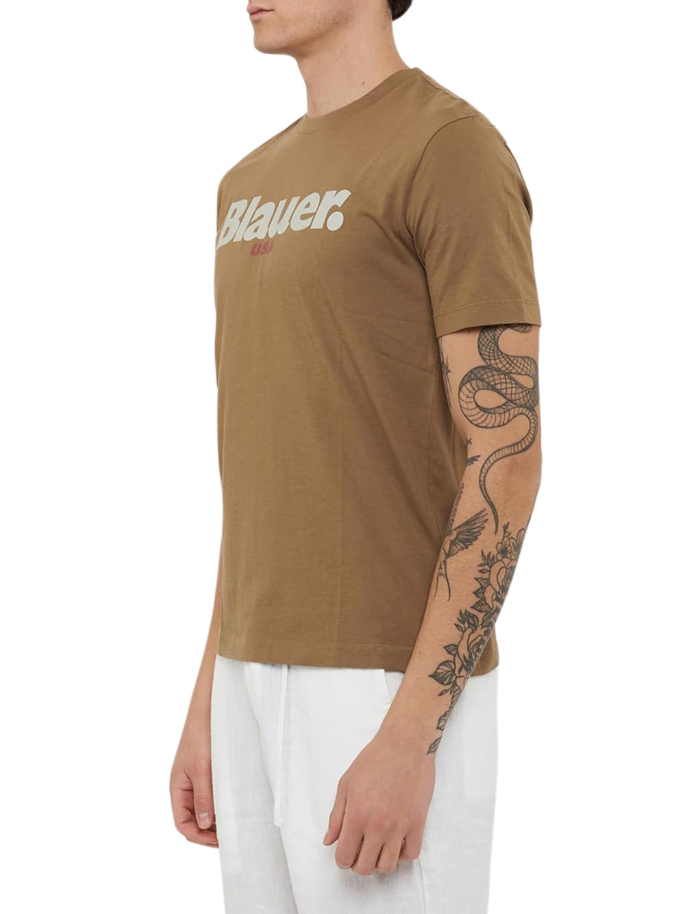 BLAUER T-shirt Uomo - Beige modello 26SBLUH02299