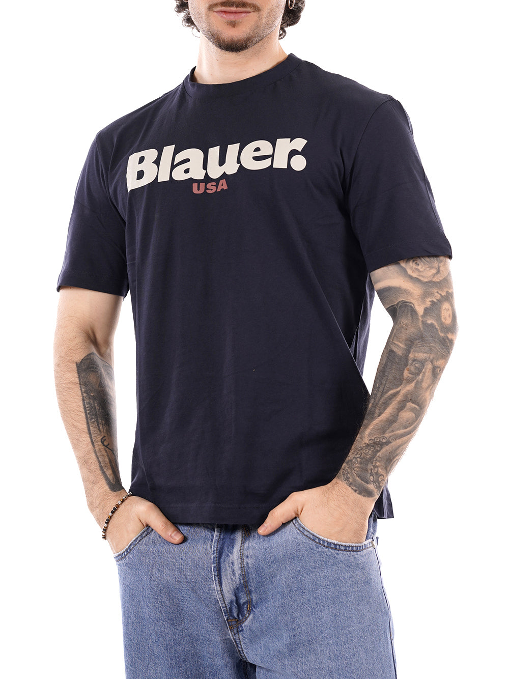 BLAUER T-shirt Uomo - Blu modello 26SBLUH02299