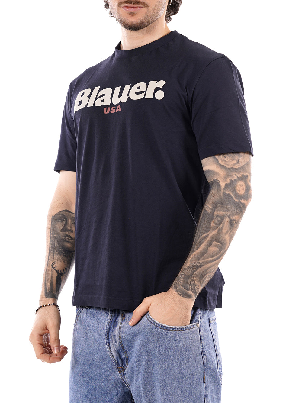 BLAUER T-shirt Uomo - Blu modello 26SBLUH02299