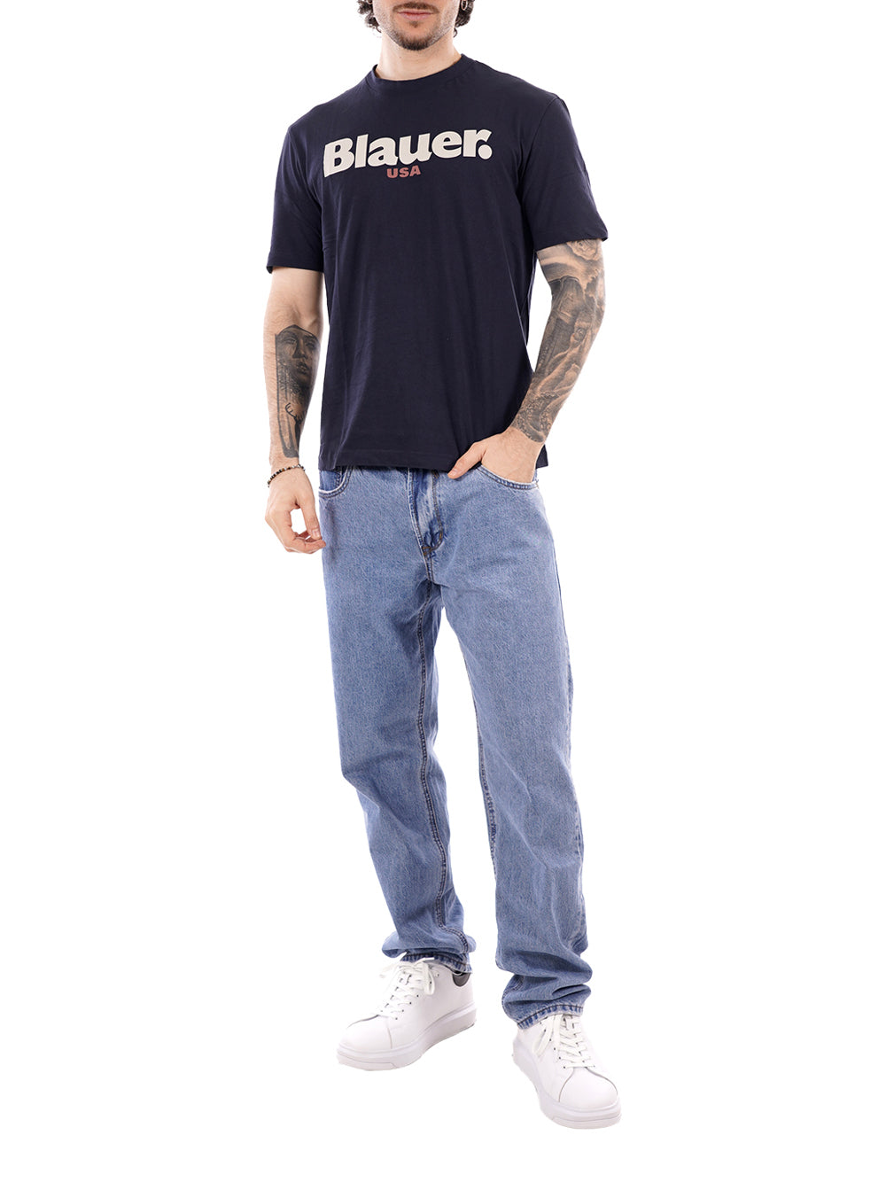 BLAUER T-shirt Uomo - Blu modello 26SBLUH02299