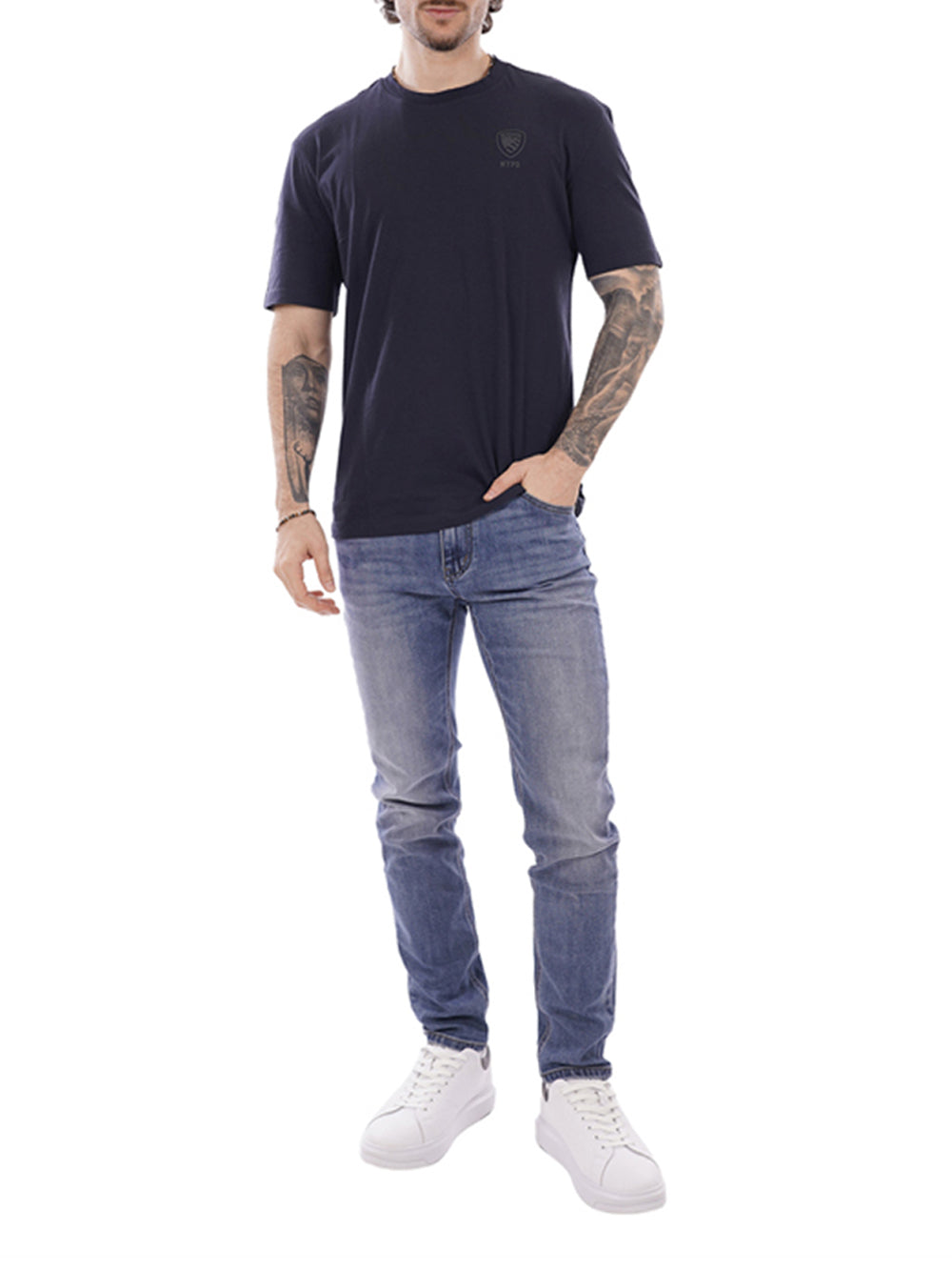 BLAUER T-shirt Uomo - Blu modello 26SBLUH02302