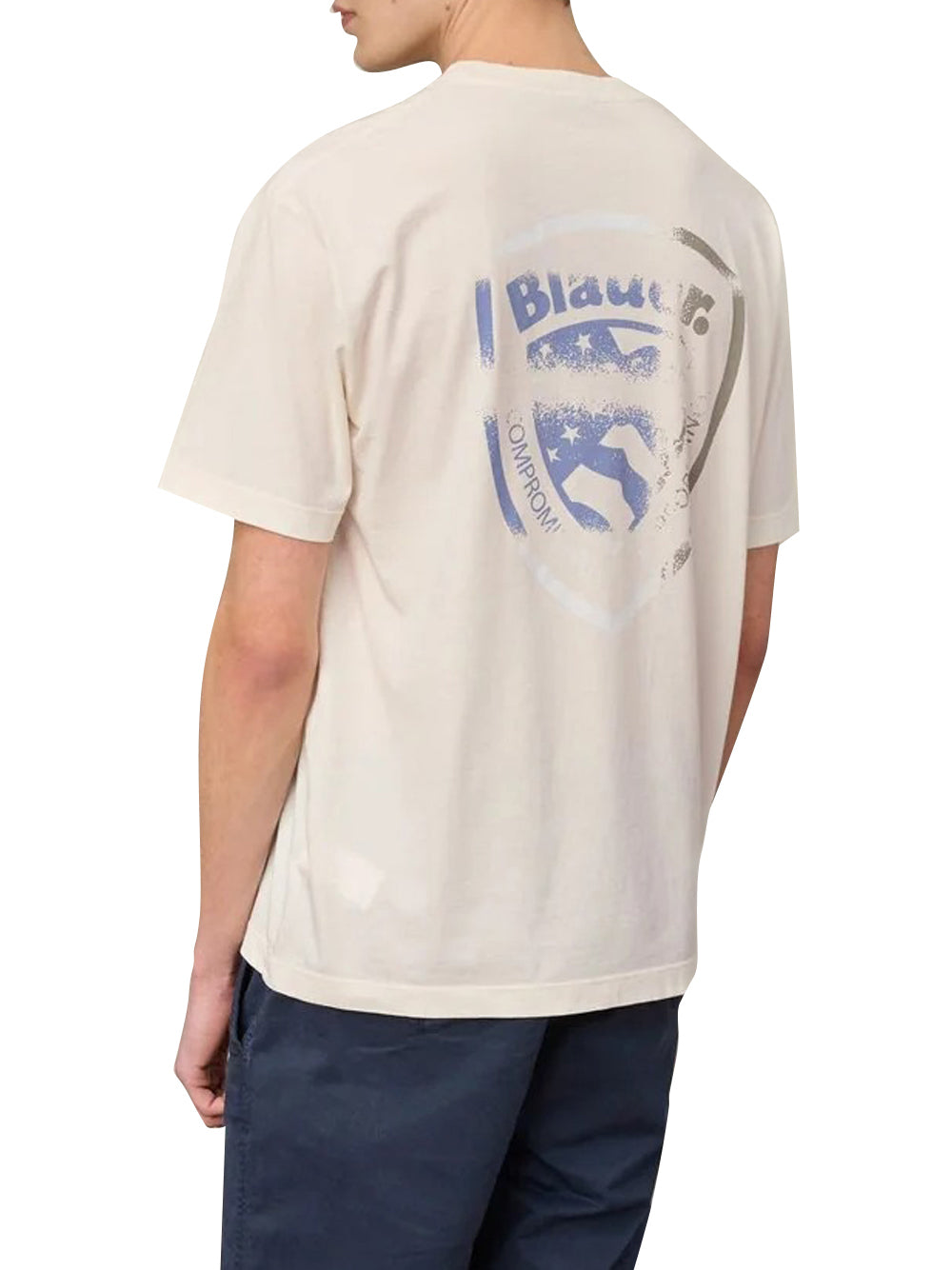 BLAUER T-shirt Uomo - Bianco modello 26SBLUH02311