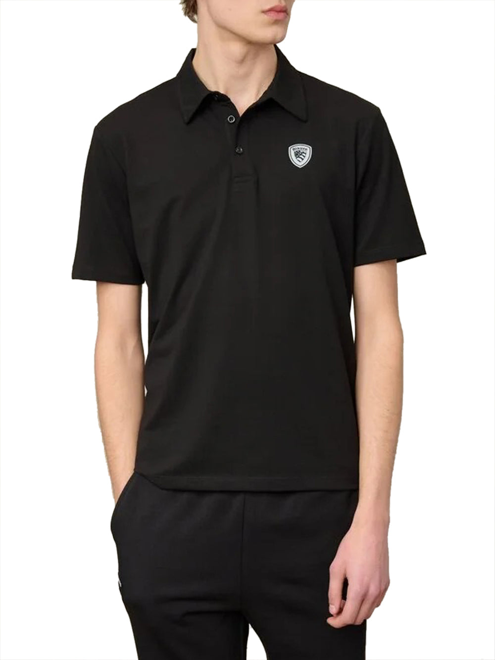 BLAUER Polo Uomo - Nero modello 26SBLUT02064