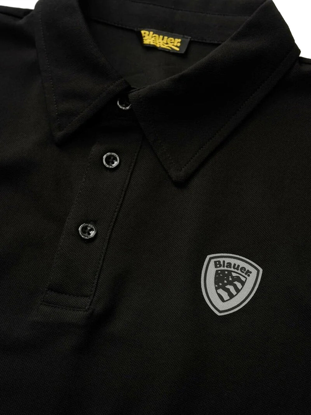BLAUER Polo Uomo - Nero modello 26SBLUT02064