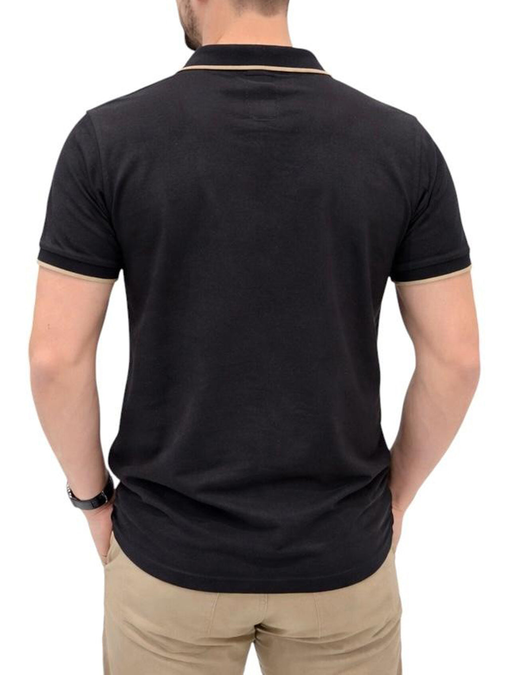 BLAUER Polo Uomo - Nero modello 26SBLUT02288
