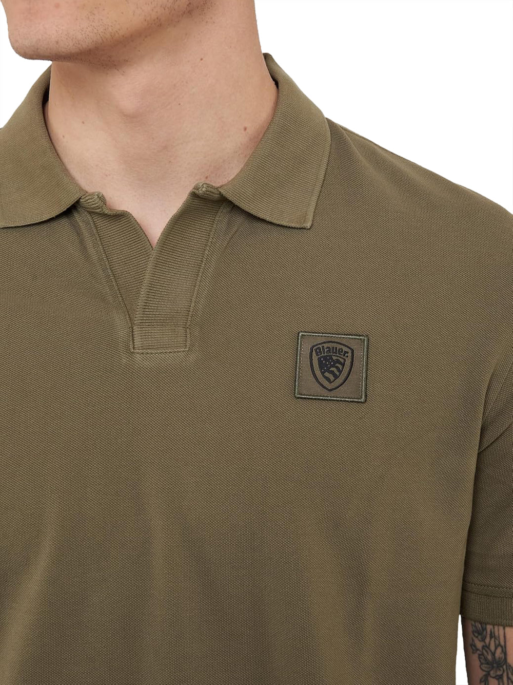 BLAUER Polo Uomo - Verde modello 26SBLUT02291