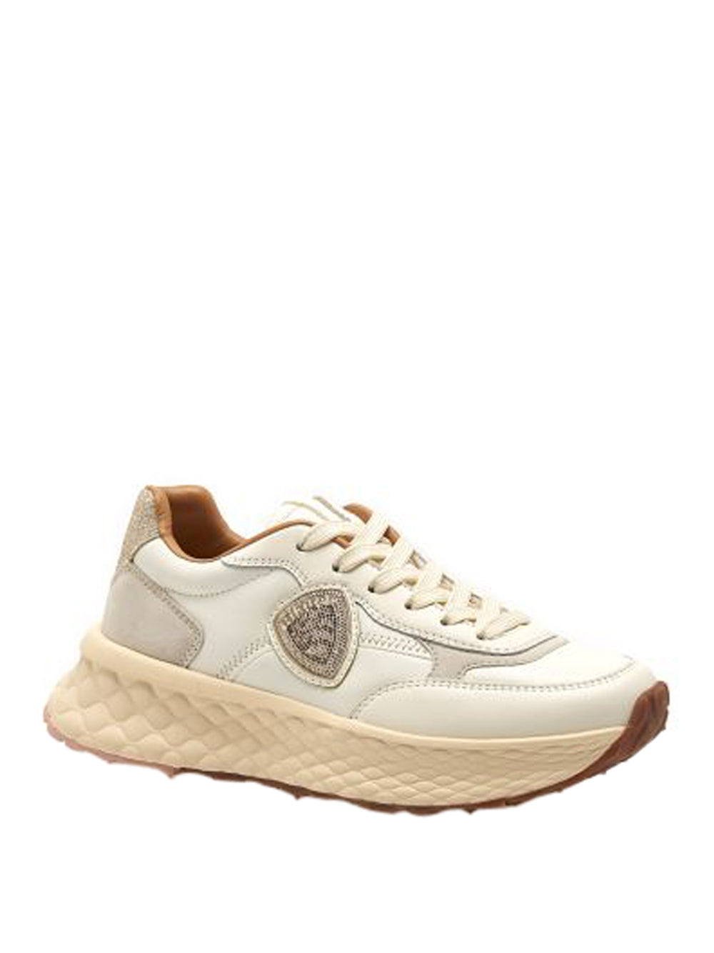 BLAUER Sneakers Donna - Crema modello S6LYNN01LES