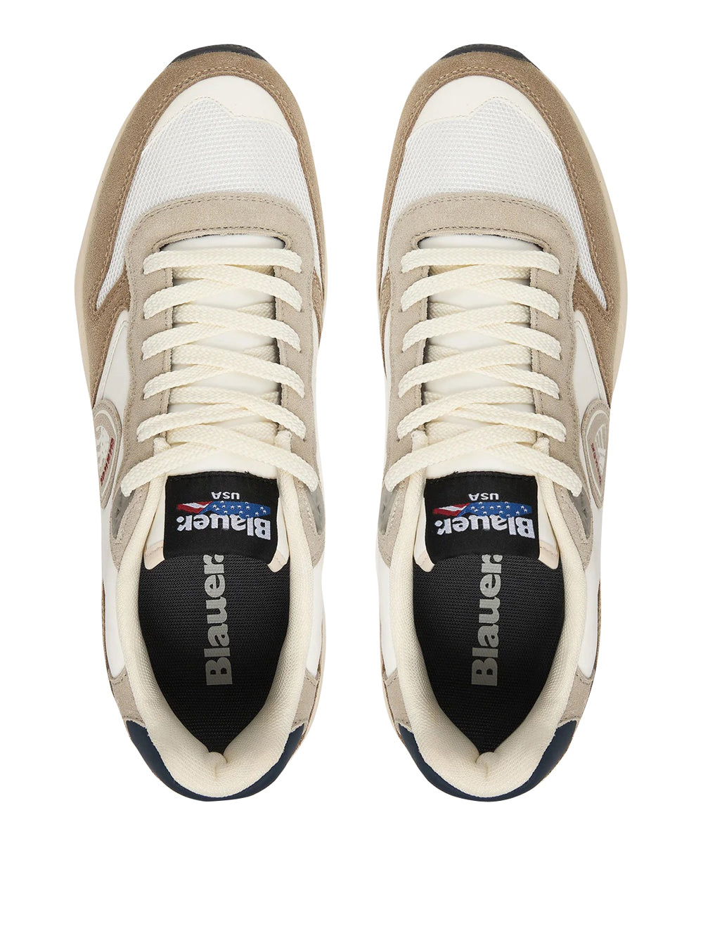 BLAUER Sneakers Uomo - Beige modello S6RAY02MES