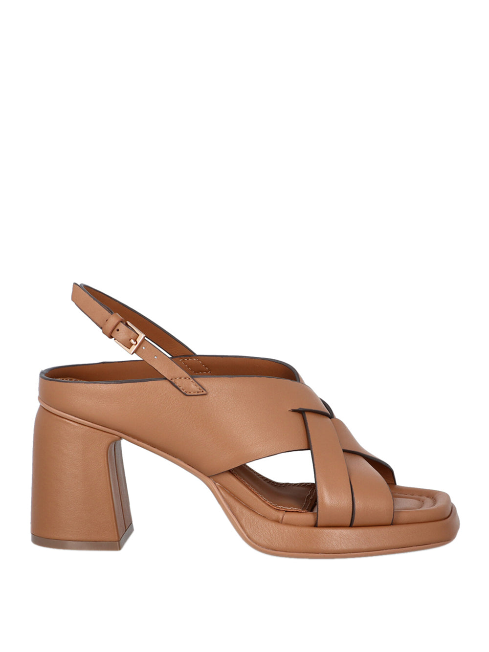 BRUNO PREMI Sandali con tacco Donna - Cuoio modello 5201