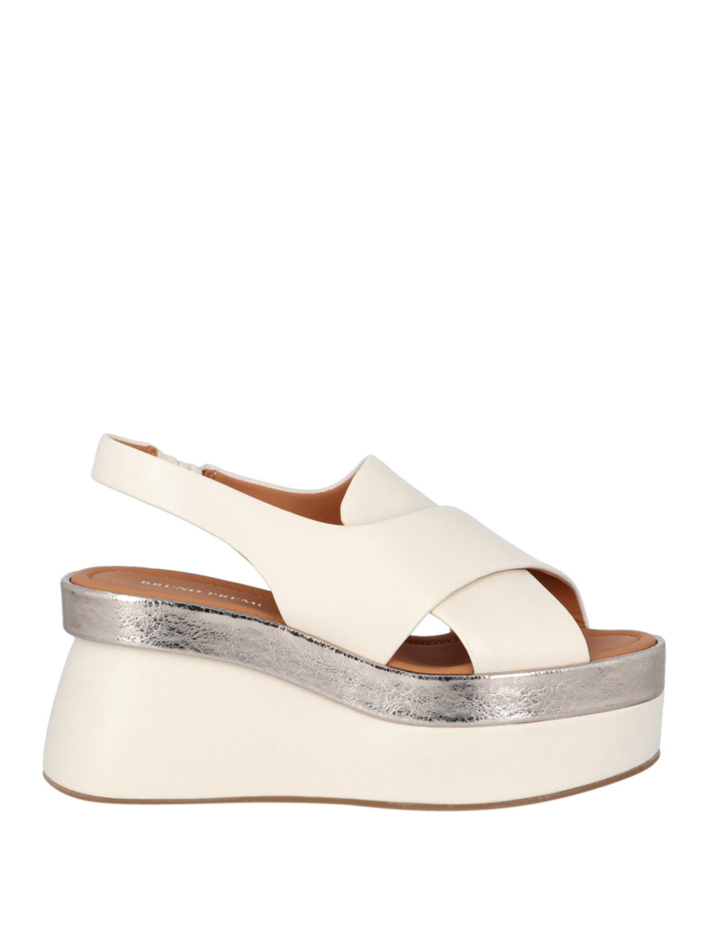 BRUNO PREMI Sandali con zeppa Donna - Bianco modello 6108