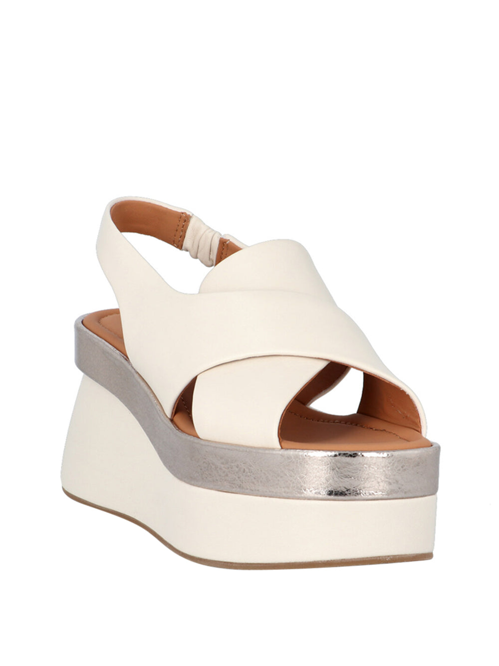 BRUNO PREMI Sandali con zeppa Donna - Bianco modello 6108