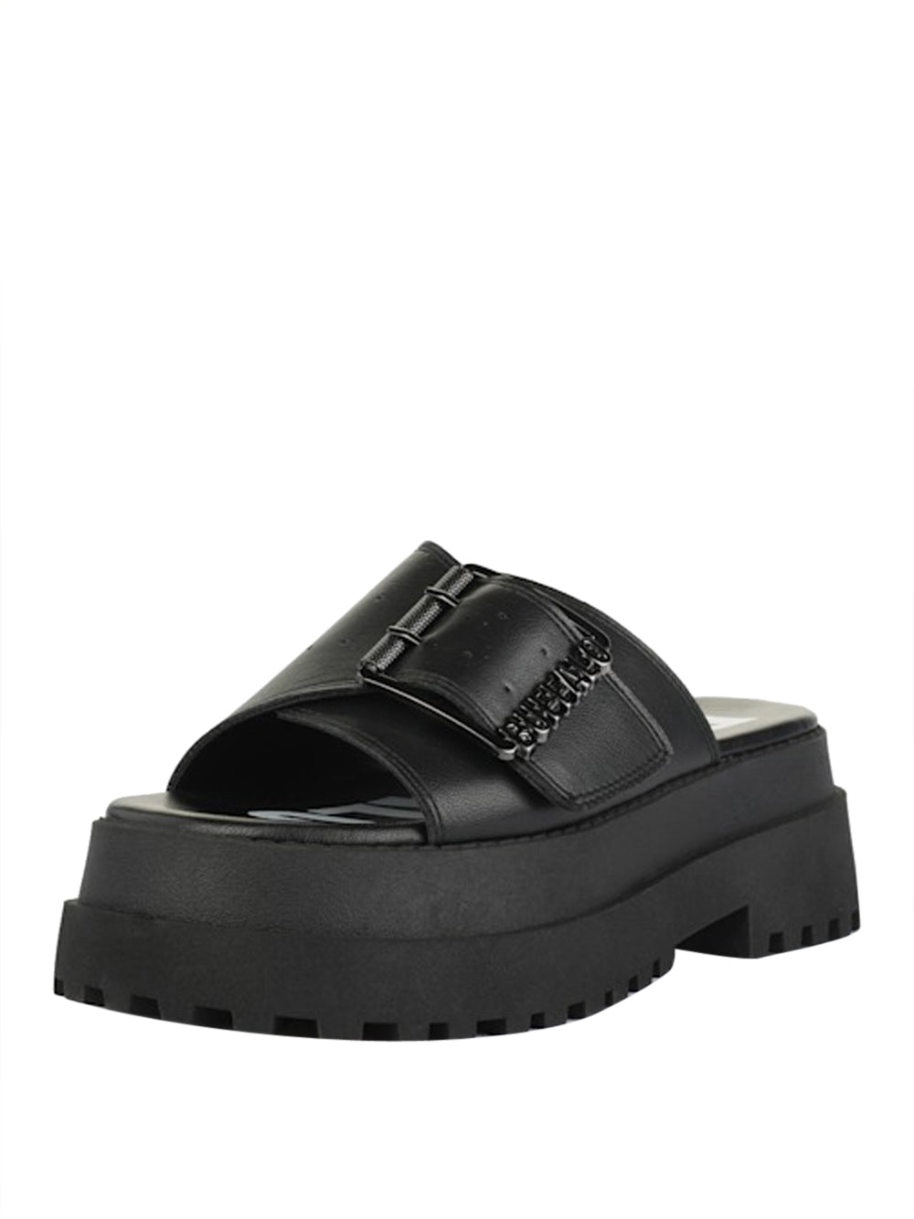 BUFFALO Sandali platform Donna - Nero modello 1602333