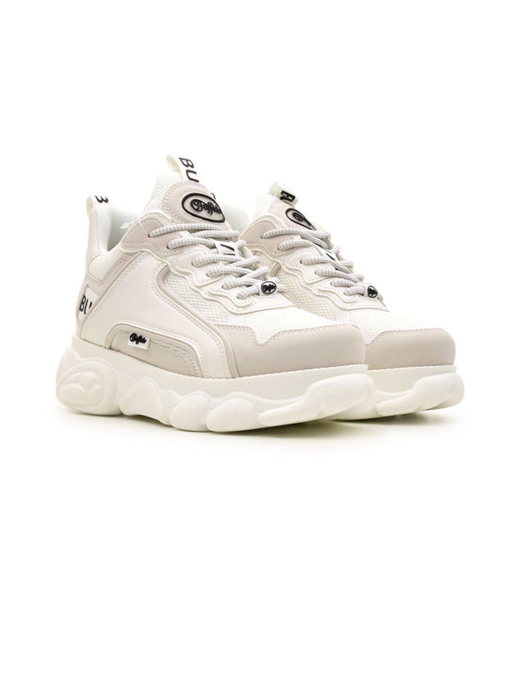 BUFFALO Sneakers platform Donna - Bianco modello 1630425