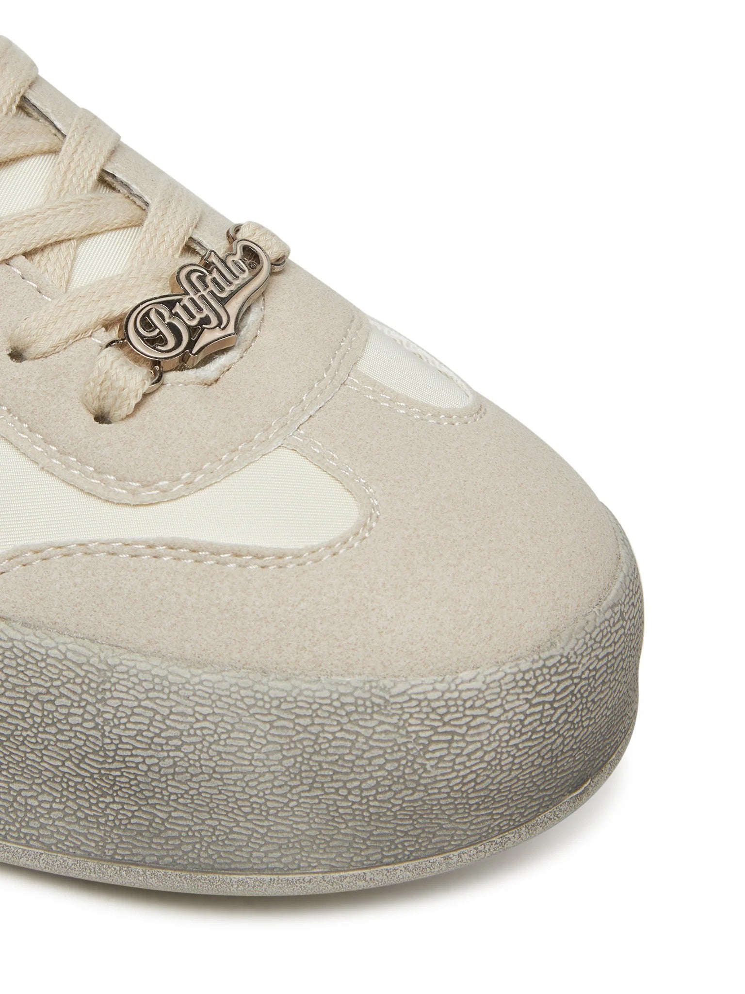 BUFFALO Sneakers platform Donna - Beige modello 1636441