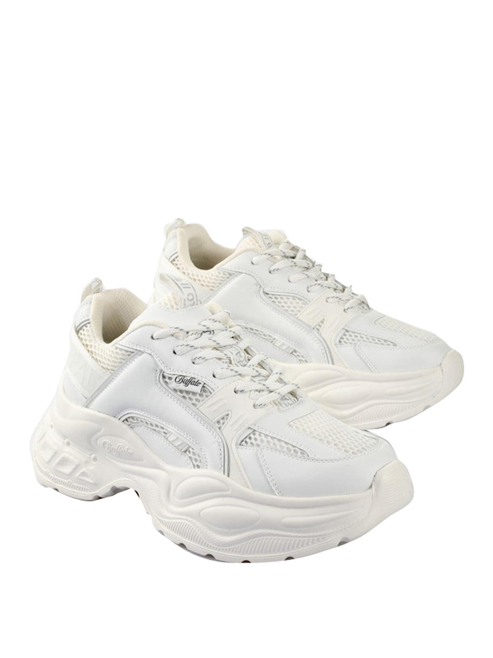 BUFFALO Sneakers platform Donna - Bianco modello 1636487