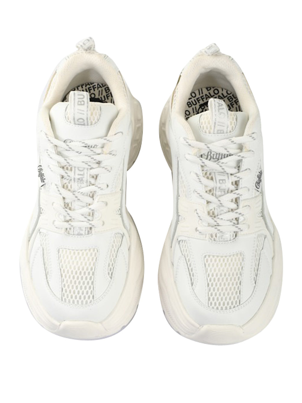 BUFFALO Sneakers platform Donna - Bianco modello 1636487