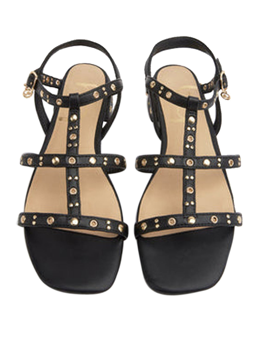 BY BYBLOS Sandali con borchie Donna - Nero modello BYSC9WS01