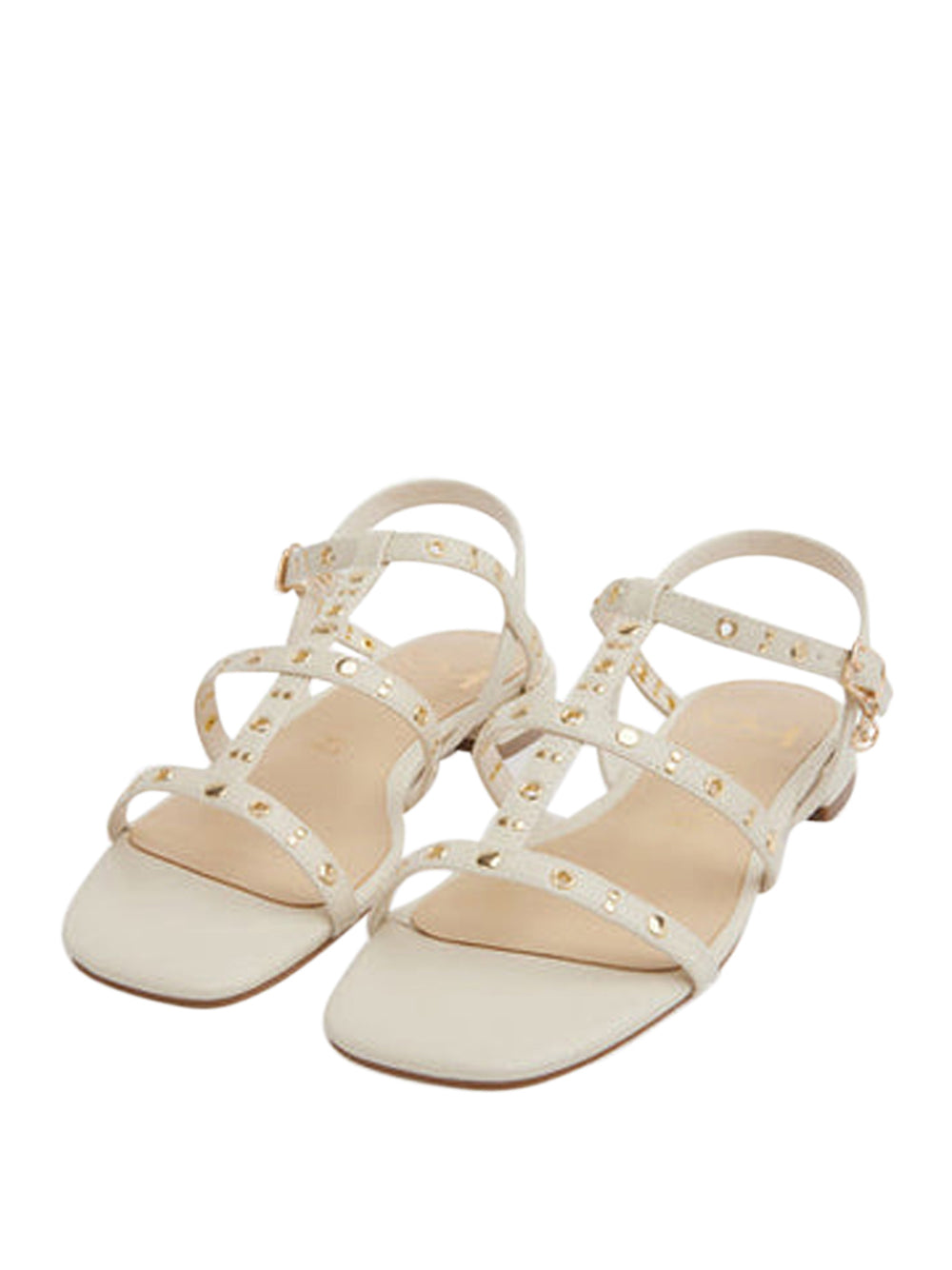 BY BYBLOS Sandali con borchie Donna - Bianco modello BYSC9WS01