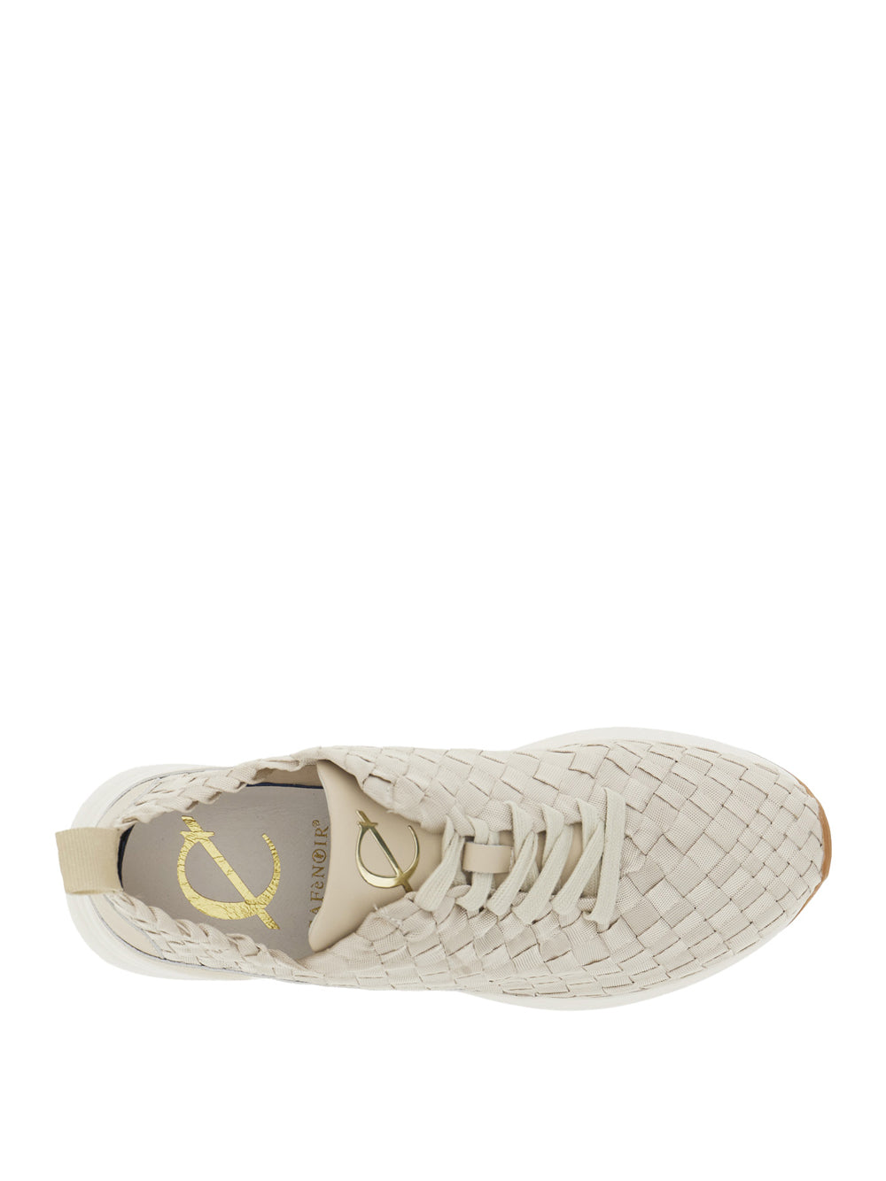 CAFE'NOIR Sneakers con zeppa Donna - Beige modello C1DH9001