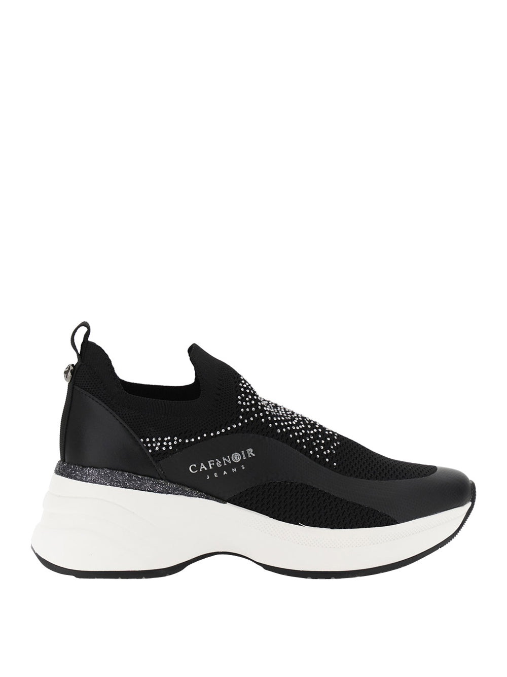 CAFE'NOIR Sneakers slip-on Donna - Nero modello C1DH9014