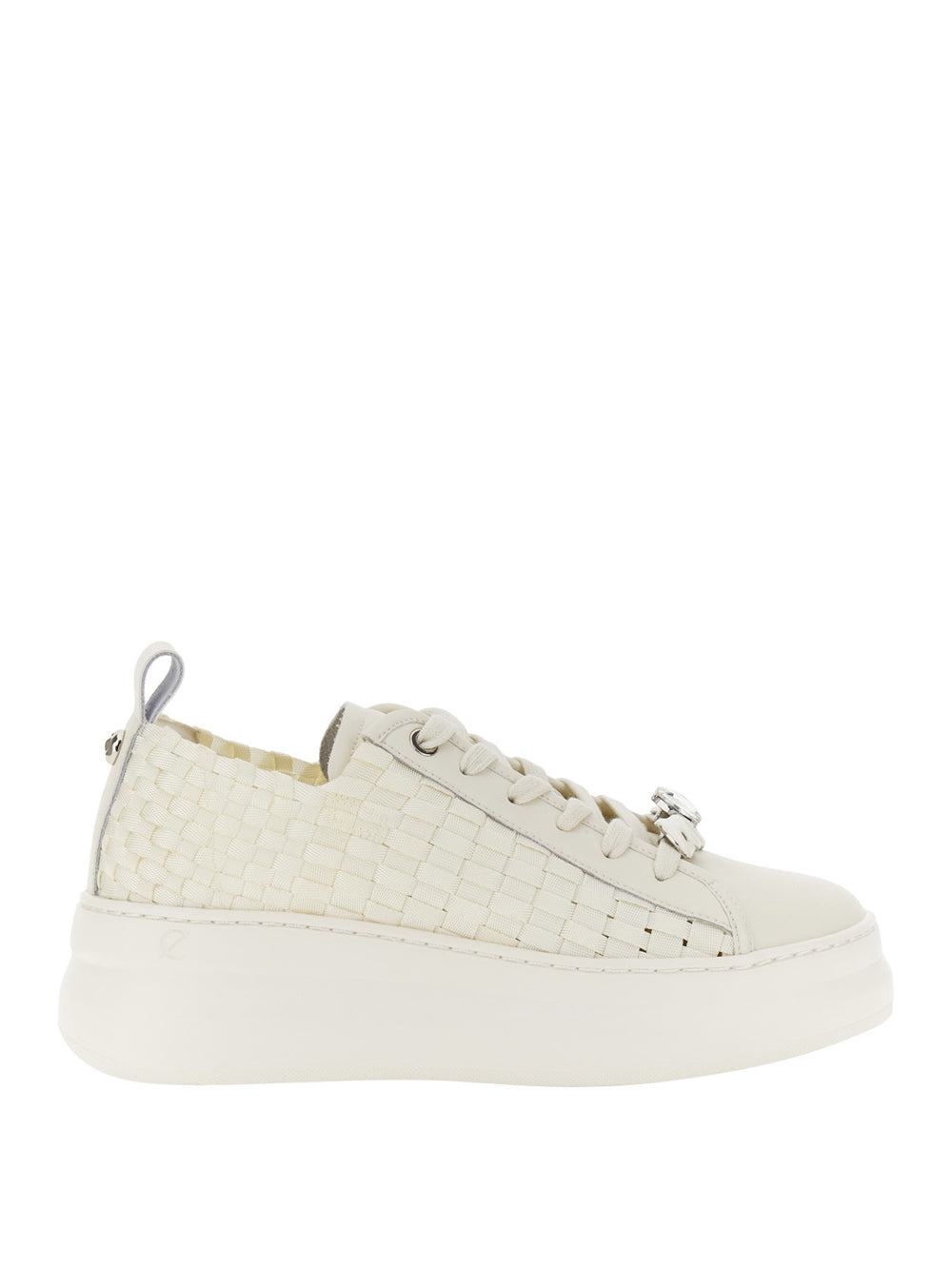 CAFE'NOIR Sneakers platform Donna - Bianco modello C1DS9038
