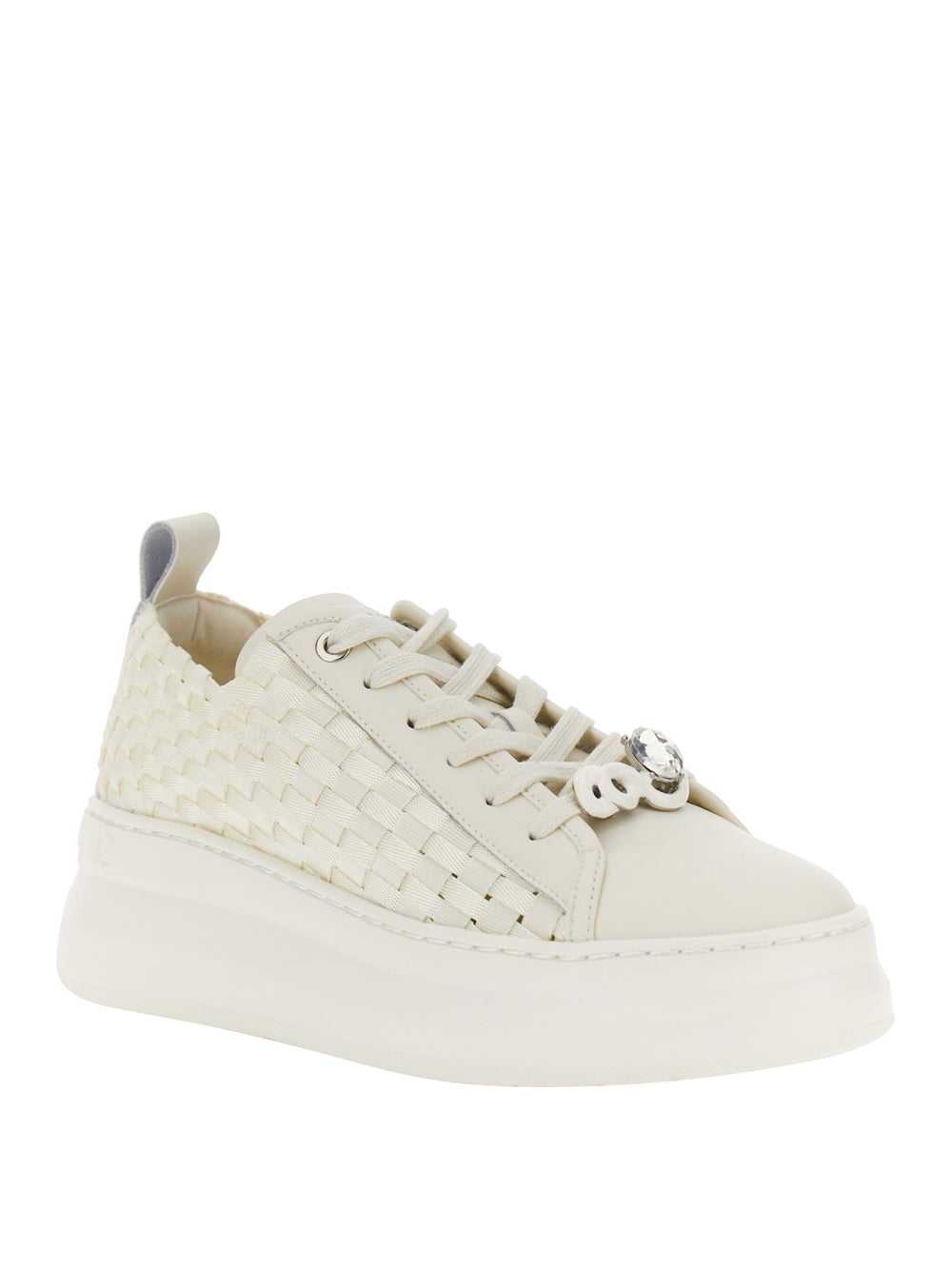 CAFE'NOIR Sneakers platform Donna - Bianco modello C1DS9038