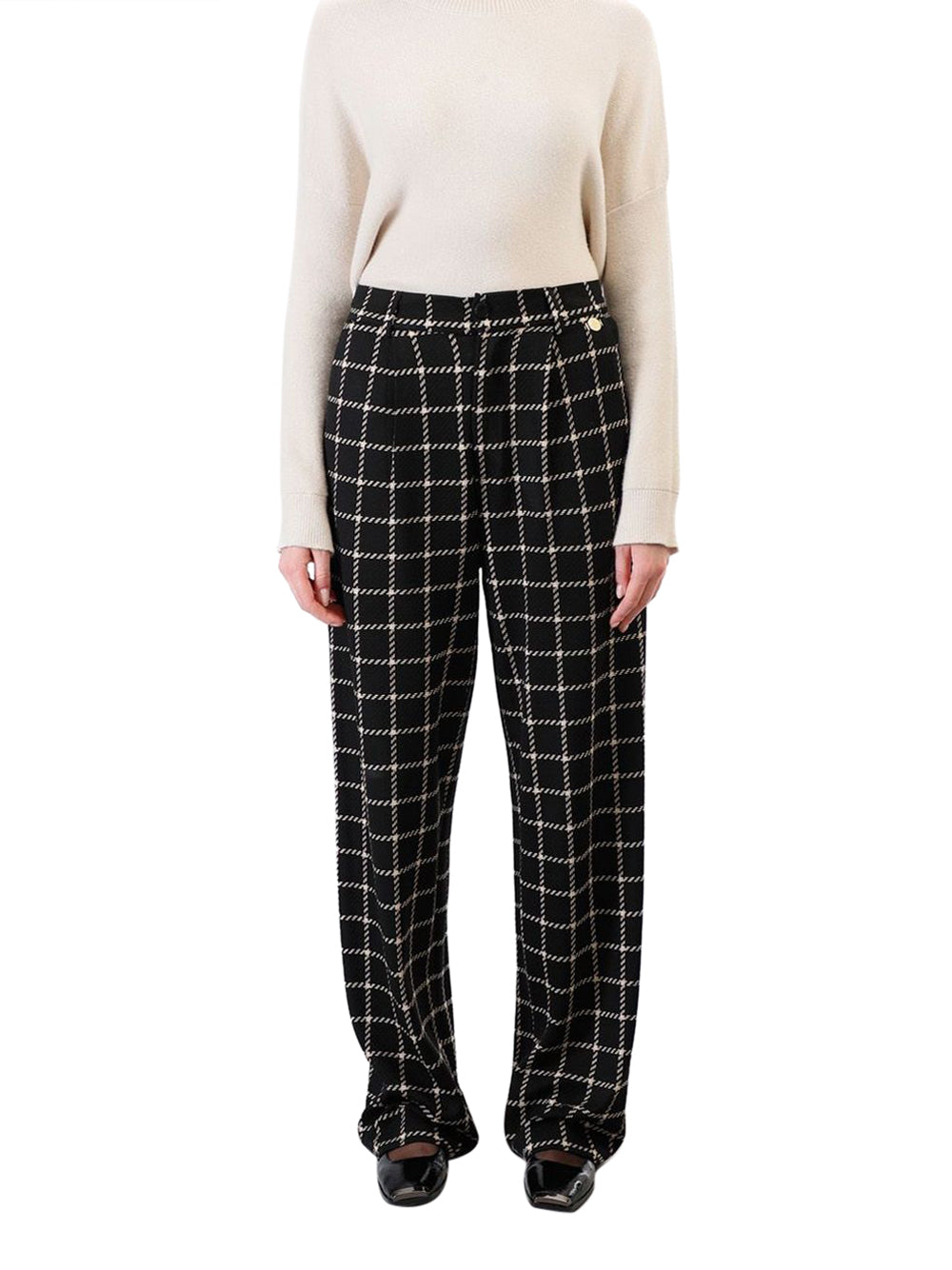CAFE'NOIR Pantalone Donna - Nero modello C7JP0284