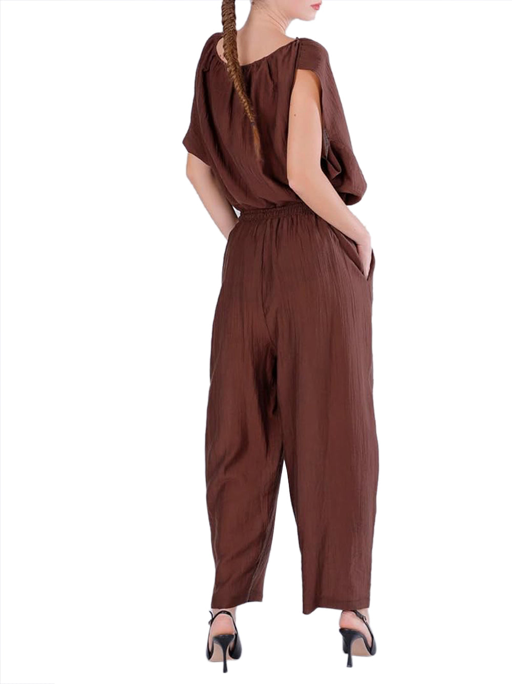 CAFE'NOIR Pantalone Donna - Marrone modello C7JP0289