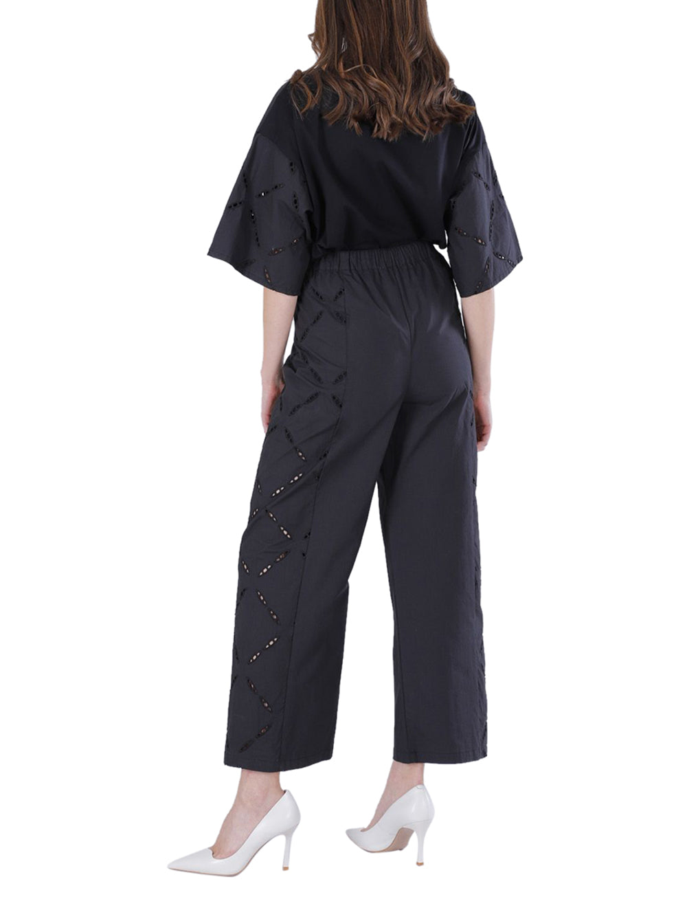 CAFE'NOIR Pantalone Donna - Nero modello C7JP0295