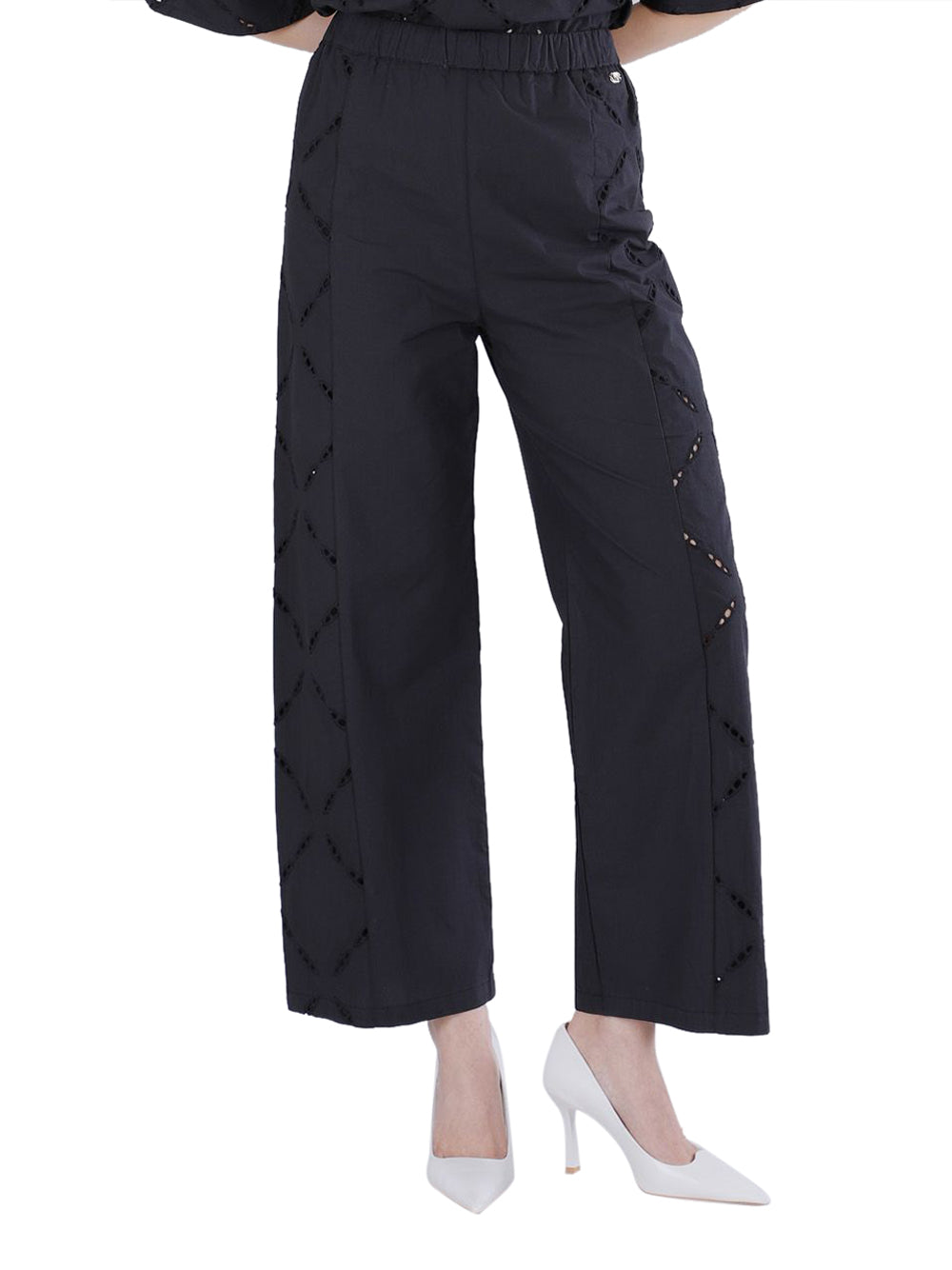 CAFE'NOIR Pantalone Donna - Nero modello C7JP0295