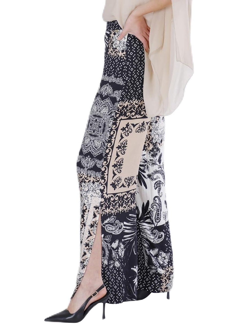 CAFE'NOIR Pantalone Donna - Fantasia modello C7JP0310