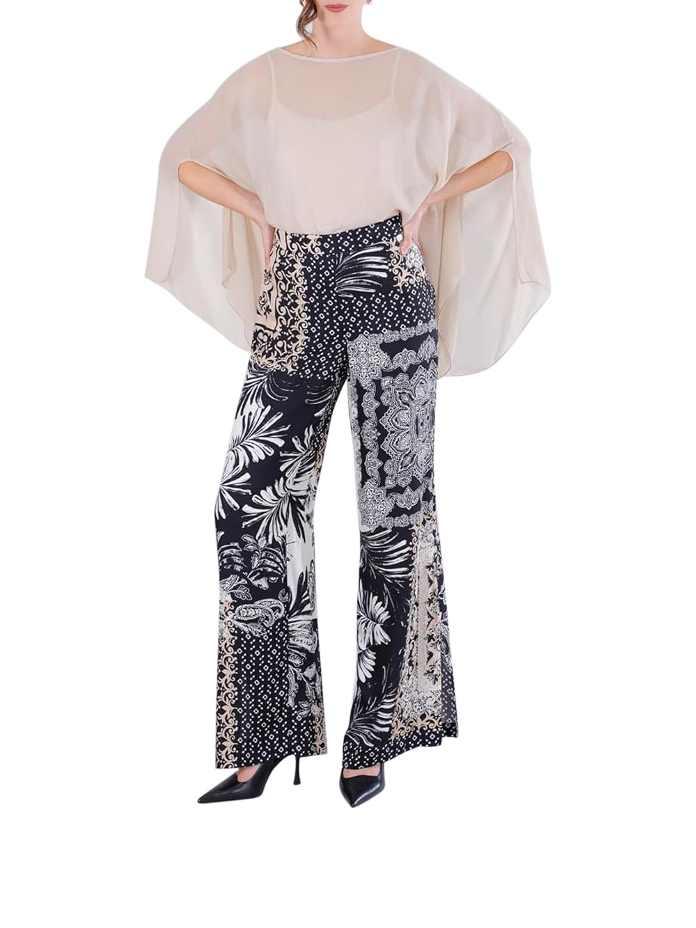 CAFE'NOIR Pantalone Donna - Fantasia modello C7JP0310