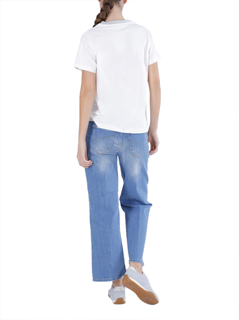 CAFE'NOIR T-shirt Donna - Bianco modello C7JT0286