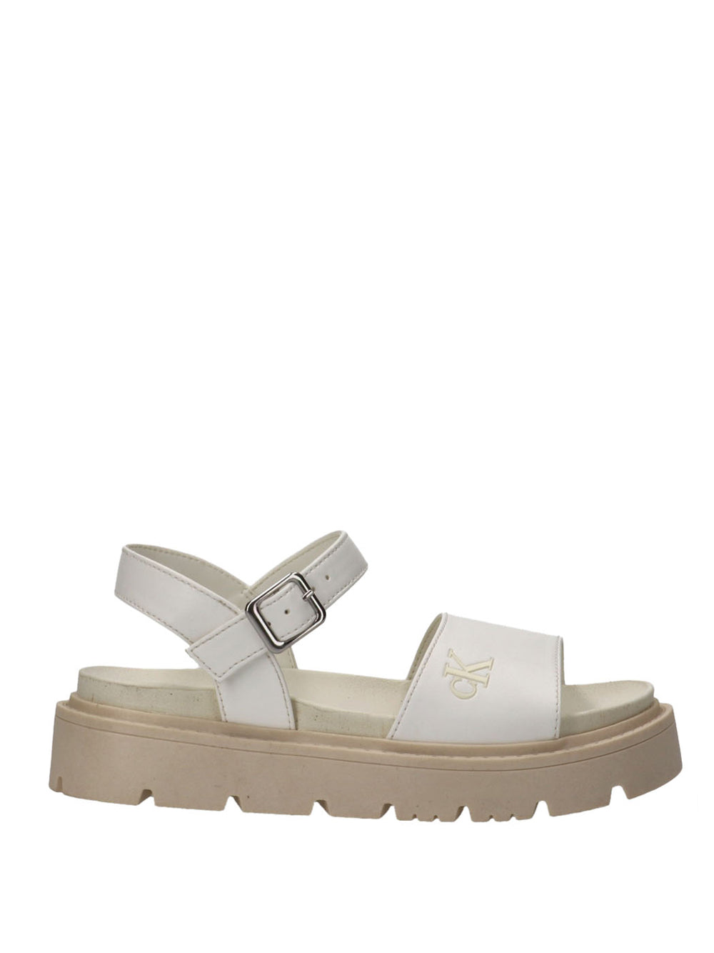 CALVIN KLEIN KID Sandali Donna - Bianco modello V3A2-83255-0326128-