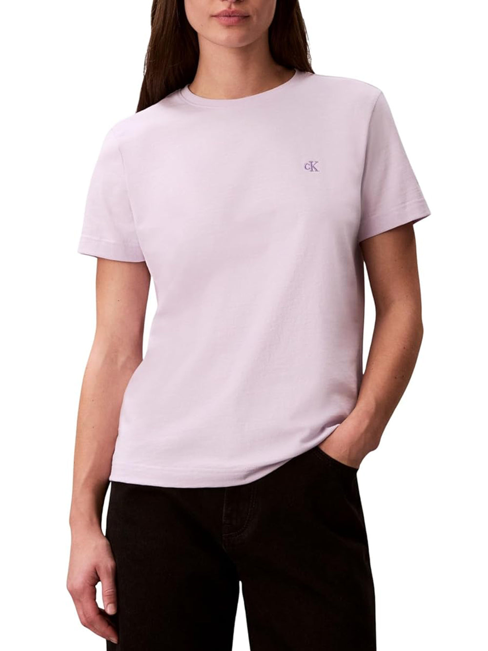 CALVIN KLEIN T-shirt Donna - Lilla modello LV047B224G3OQ