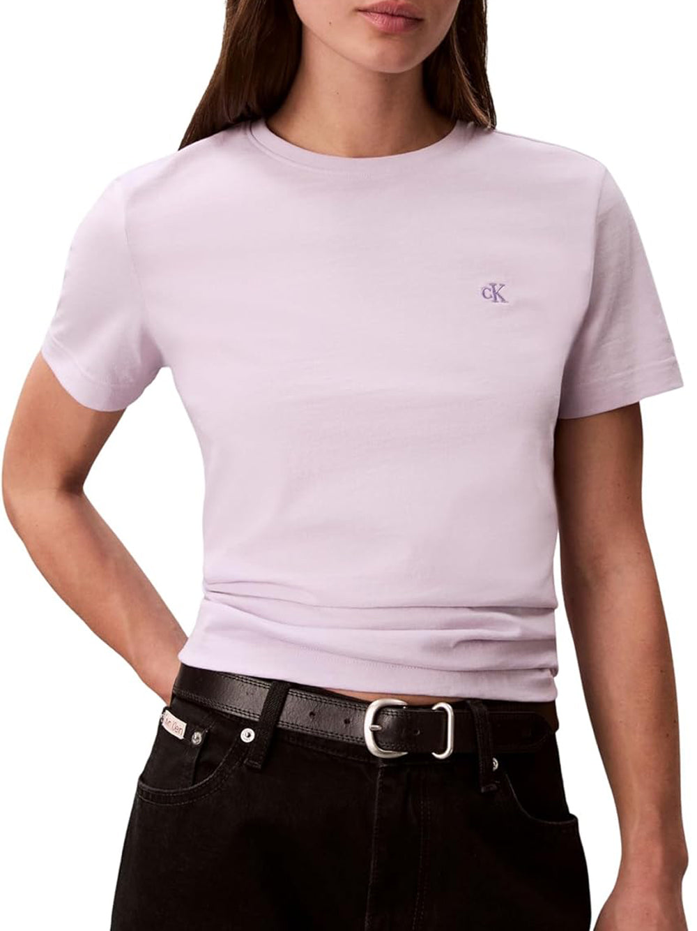 CALVIN KLEIN T-shirt Donna - Lilla modello LV047B224G3OQ